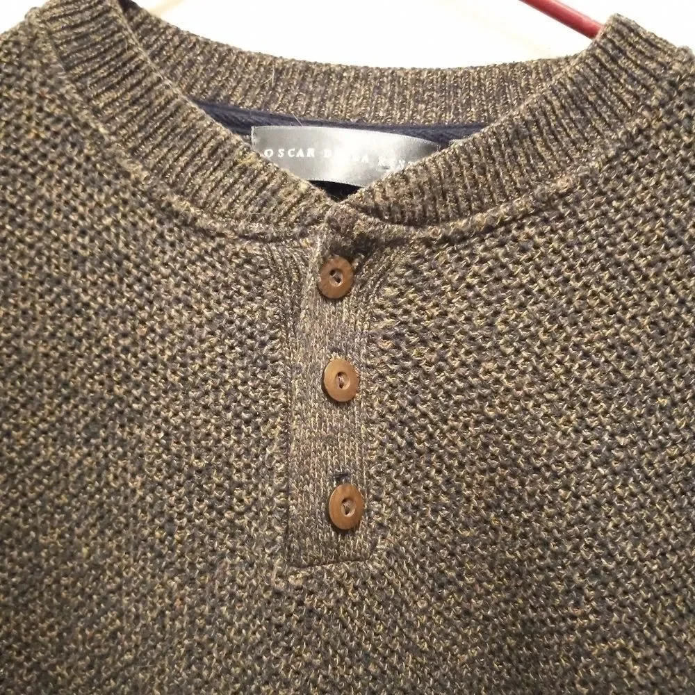 Vintage Oscar De LA Renta Heavy Sweater - Picture 2 of 6